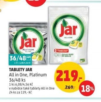 TABLETY JAR All in One, Platinum