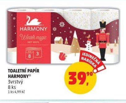 TOALETNÍ PAPÍR HARMONY