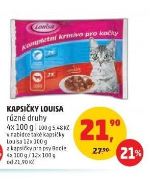 KAPSIČKY LOUISA různé druhy 4x 100 g