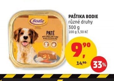 PAŠTIKA BODIE různé druhy 300 g