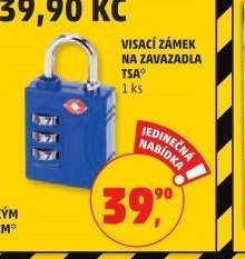 VISACÍ ZÁMEK NA ZAVAZADLA TSA 1 ks