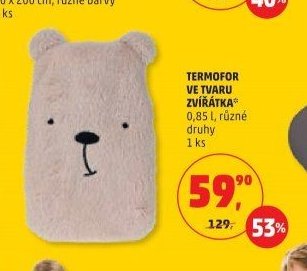 TERMOFOR VE TVARU ZVÍŘÁTKA