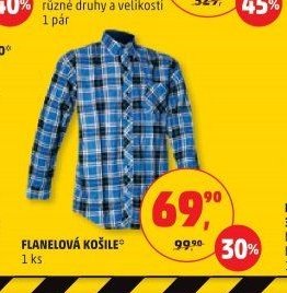 FLENELOVÁ KOŠILE