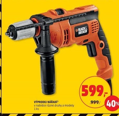 VÝPRODEJ NÁŘADÍ Black+Decker