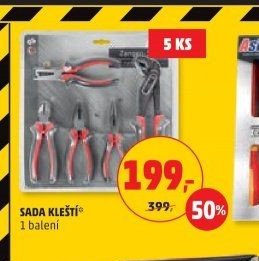 SADA KLEŠTÍ