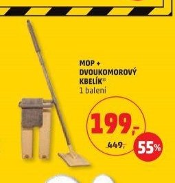 MOP + DVOUKOMOROVÝ KBELÍK