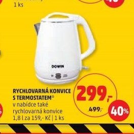 RYCHLOVARNÁ KONVICE S TERMOSTATEM