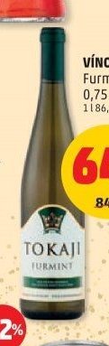 VÍNO TOKAJI Furmint, Hárslevelú 0,75 l