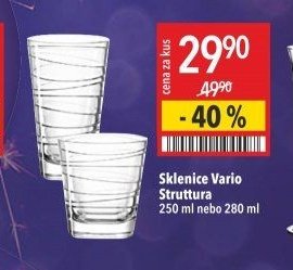 Sklenice Vario Struttura 250 ml nebo 280 ml
