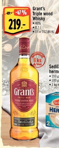 Grant's Triple wood Whisky