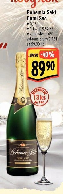 Bohemia Sekt Demi Sec