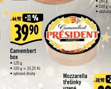 Camembert box