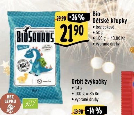 Bio Dětské křupky