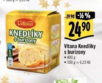 Vitana Knedlíky s burizony