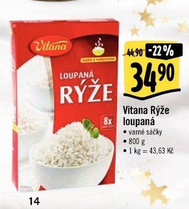 Vitana Rýže loupaná