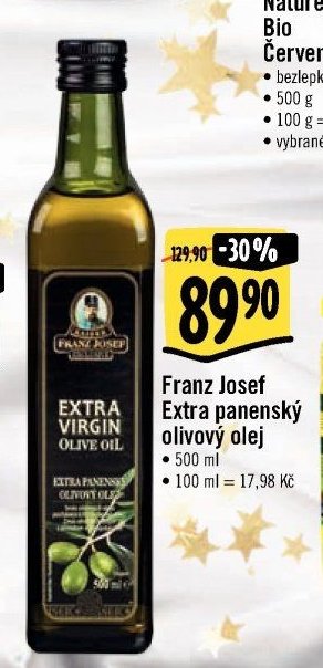 Franz Josef Extra panenský olivový olej