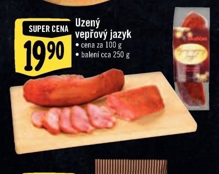 Uzený vepřový jazyk