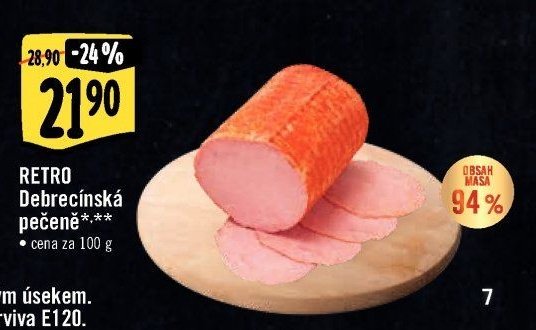 RETRO Debrecínská pečeně