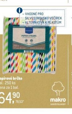 Papírové brčko