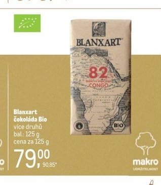 Blanxart čokoláda Bio