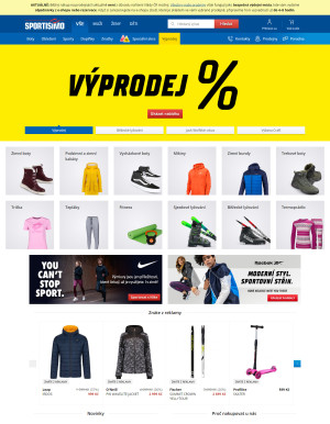 akční leták Sportisimo 30.12.2020-5.1.2021