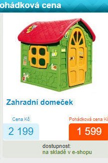 Zahradní domeček