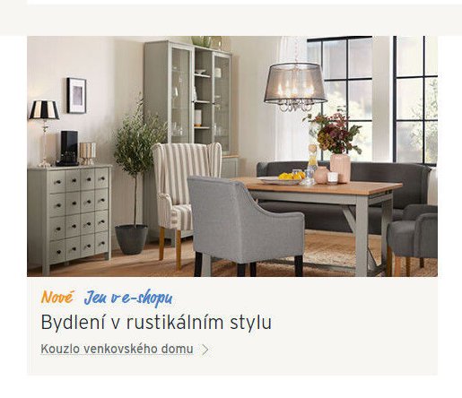 Bydlení v rustikálním stylu