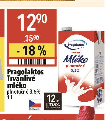 Pragolaktos Trvanlivé mléko