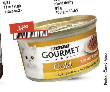 Gourmet konzerva pro kočky