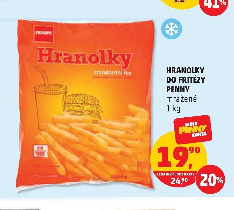 Hranolky do fritézy Penny