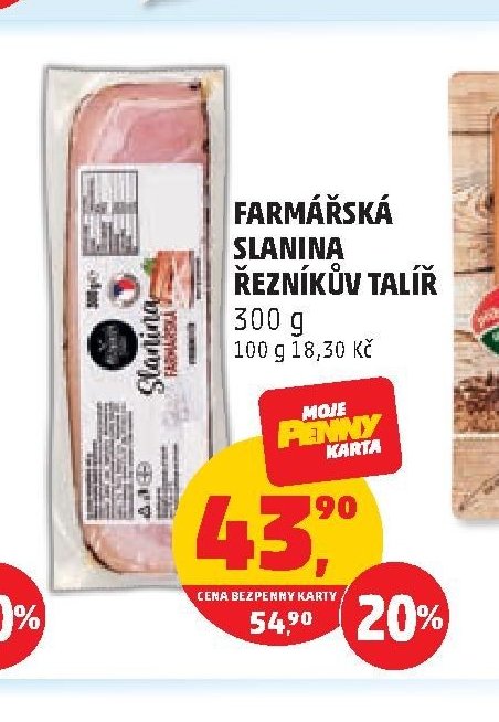 Farmářská slanina Řezníkův talíř