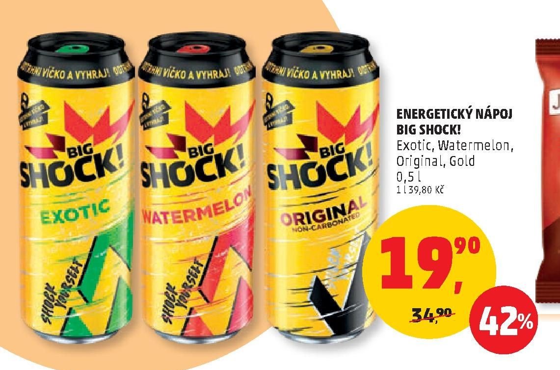 Energetický nápoj BIG SHOCK!