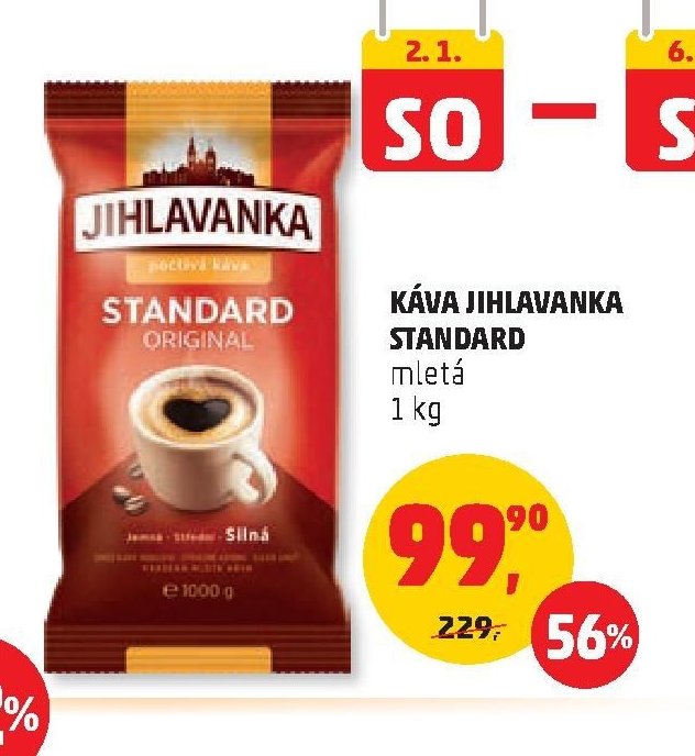 Káva Jihlavanka Standard