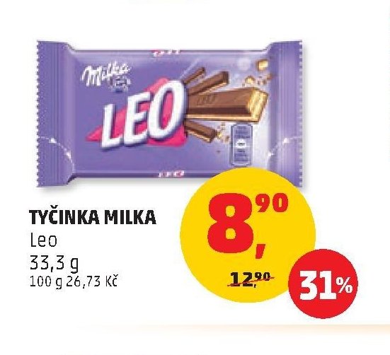 Tyčinka Milka Leo