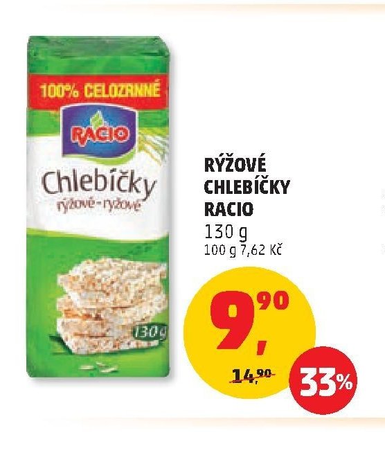 Rýžové chlebíčky Racio
