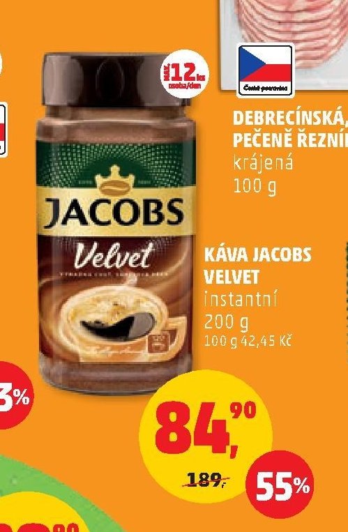 Jacobs Velvet instantní 200 g