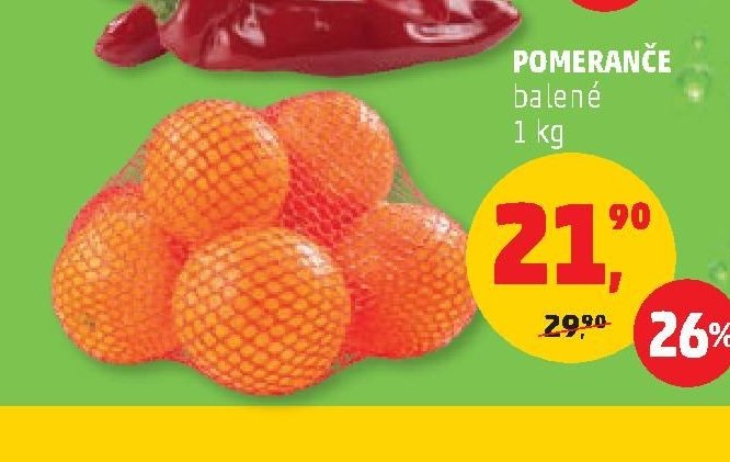 Pomeranče 1 kg