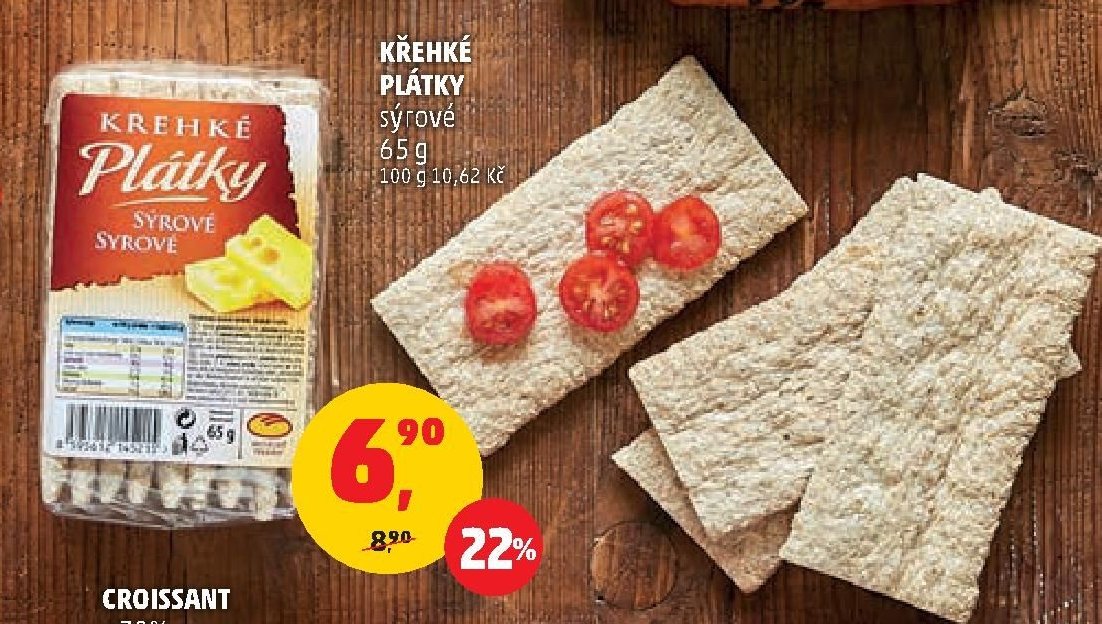 KŘEHKÉ PLÁTKY sýrové