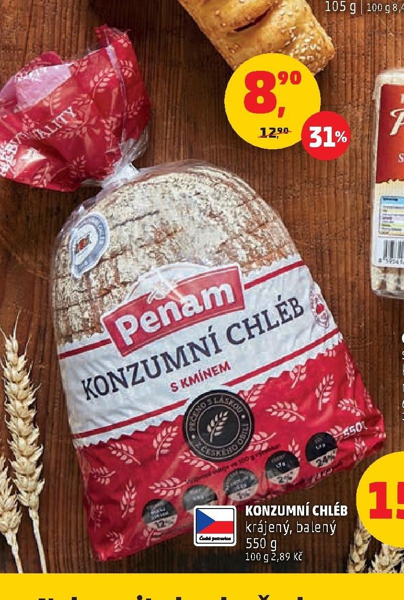 KONZUMNÍ CHLÉB