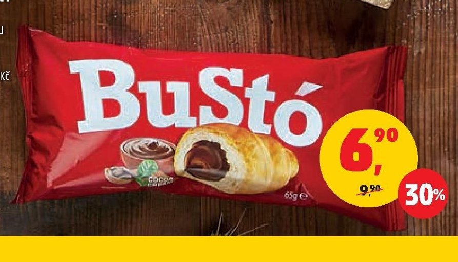 CROISSANT s 30% kakaovou náplní