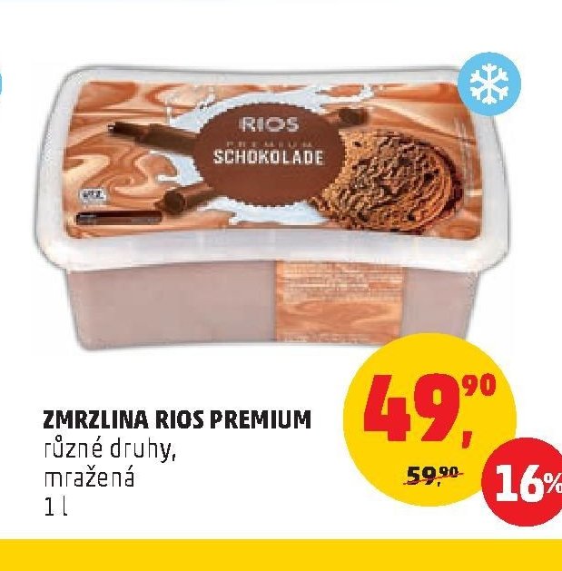 Zmrzlina Rios Premium