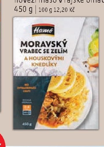 Hamé Moravský vrabec a houskové knedlíky