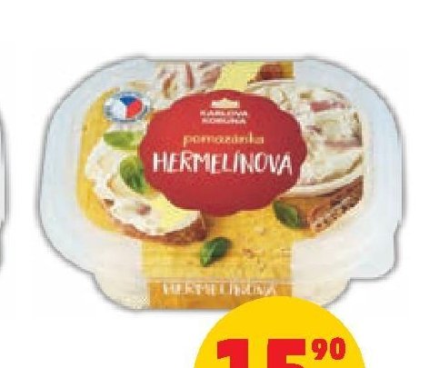Pomazánka Karlova Koruna hermelínová