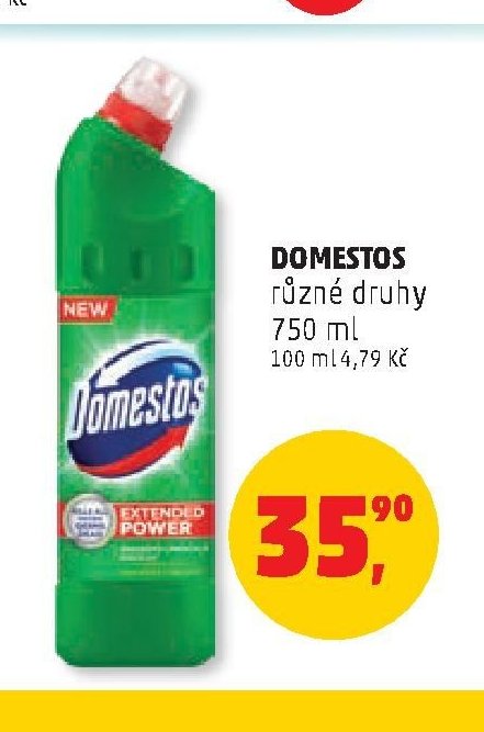 DOMESTOS různé druhy