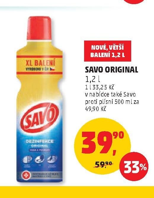 SAVO ORIGINAL 1,2 l