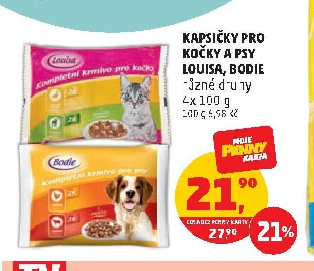 KAPSIČKY PRO KOČKY A PSY LOUISA, BODIE