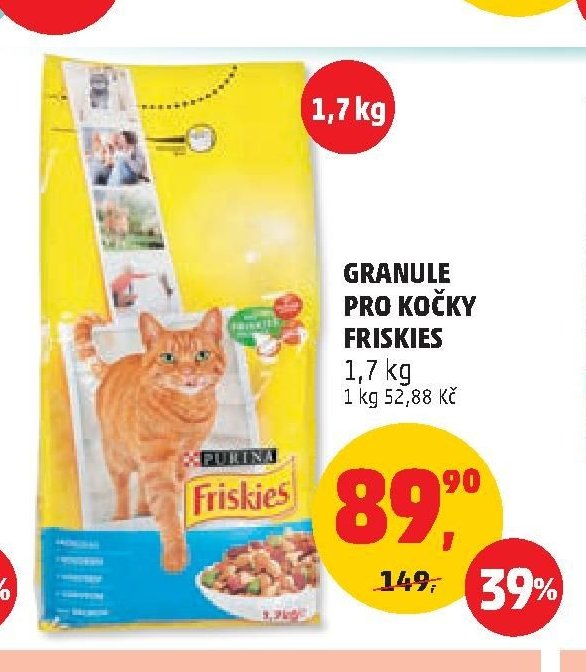 GRANULE PRO KOČKY FRISKIES