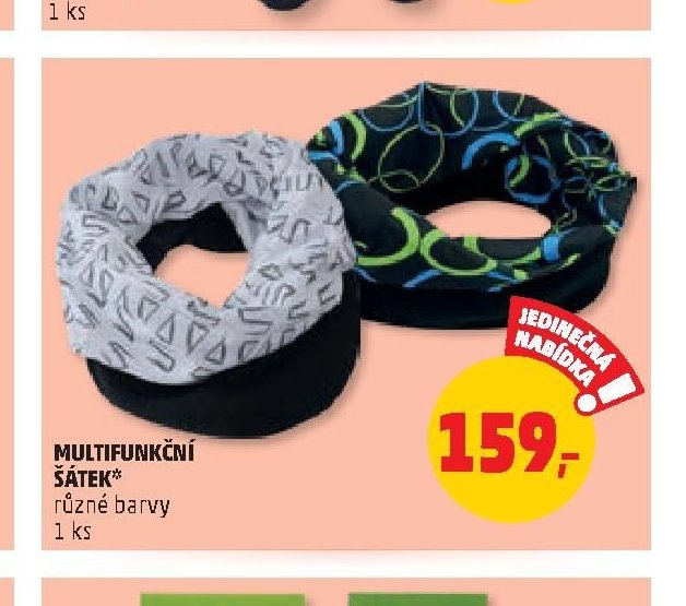 MULTIFUNKČNÍ ŠÁTEK