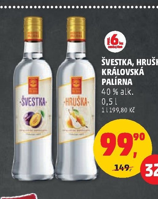 Švestka, Hruška Královská Palírna