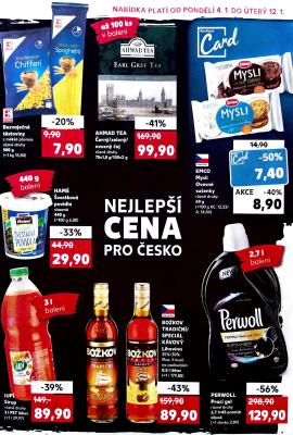 akční leták Kaufland 4.1.2021-12.1.2021